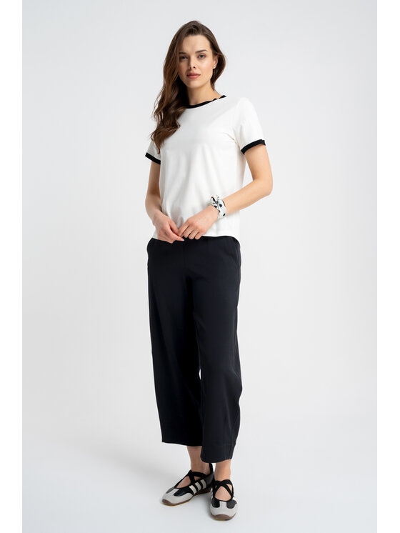 CLICK CLICK Blúzka 10-6710 Biela Regular Fit