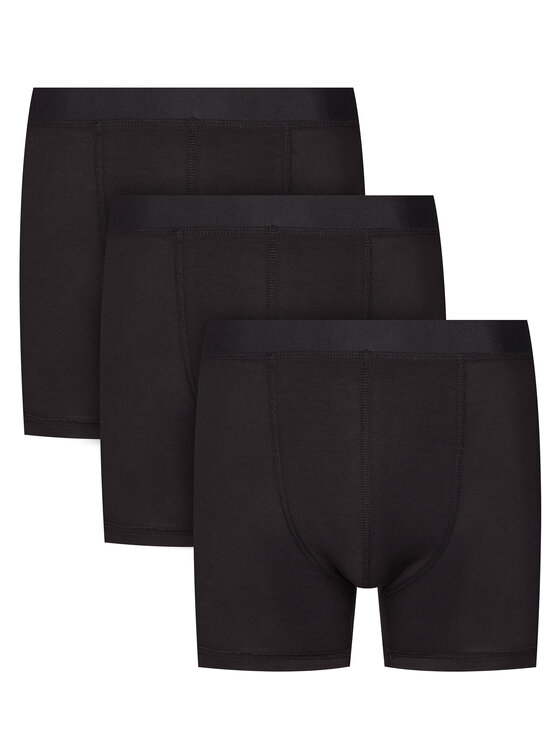Resteröds Set 3 perechi de boxeri Kalle 27962 49 Negru