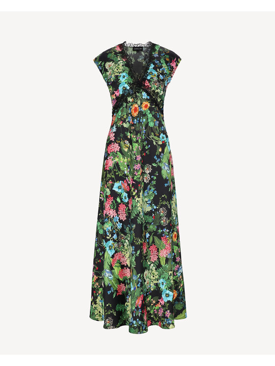 Castellani Castellani Sukienka codzienna Sukienka Fiorella Zielony Regular Fit