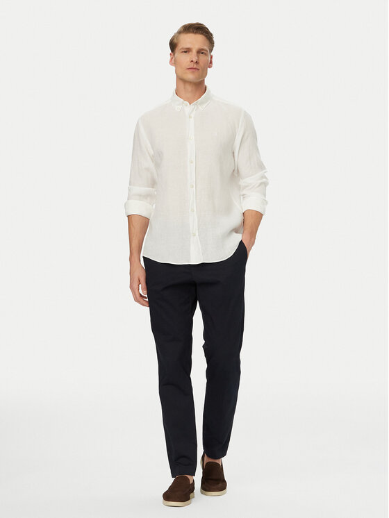 BOSS BOSS Camicia H-Liam 50556077 Bianco Regular Fit