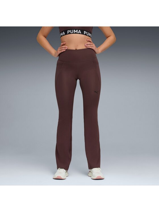 Puma Puma Legginsy 525902 Brązowy Regular Fit