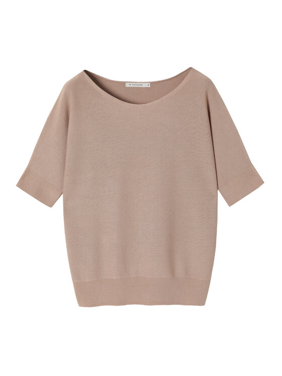 TATUUM Tatuum Sweter SIMONIS Beżowy Oversize