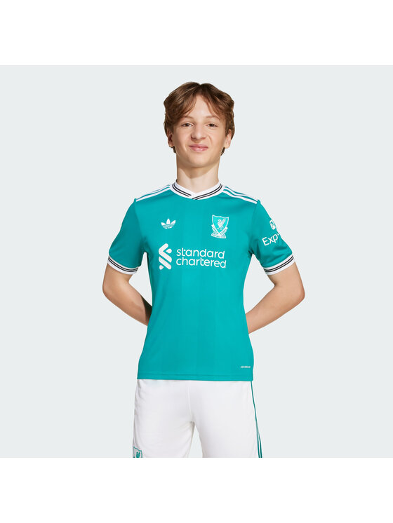 adidas adidas Koszulka techniczna Liverpool FC 25/26 Third Jersey Zielony Regular Fit