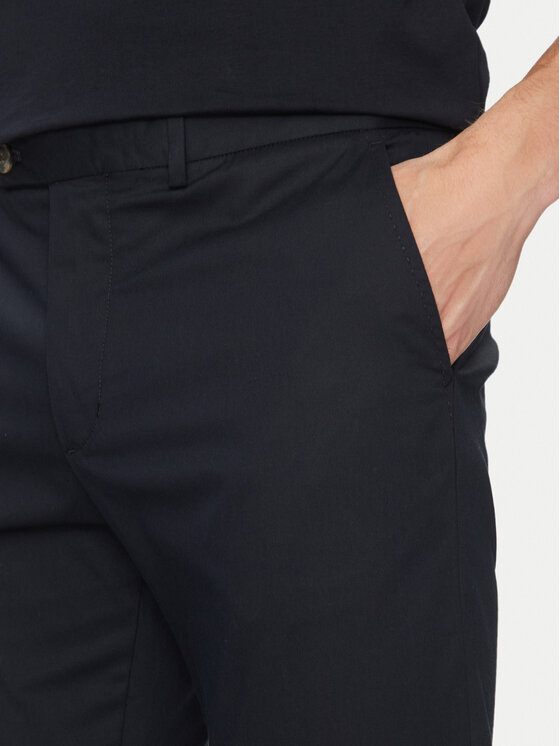 Tommy Hilfiger Tommy Hilfiger Chino kalhoty Denton MW0MW38863 Tmavomodrá Slim Fit