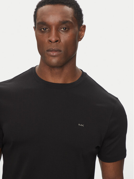Michael Kors Michael Kors T-Shirt CB95FJ2C93 Czarny Regular Fit