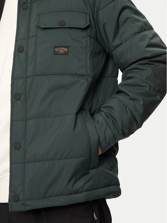 Billabong Billabong Marškinių švarkas Montana ABYJK00213 Žalia Regular Fit