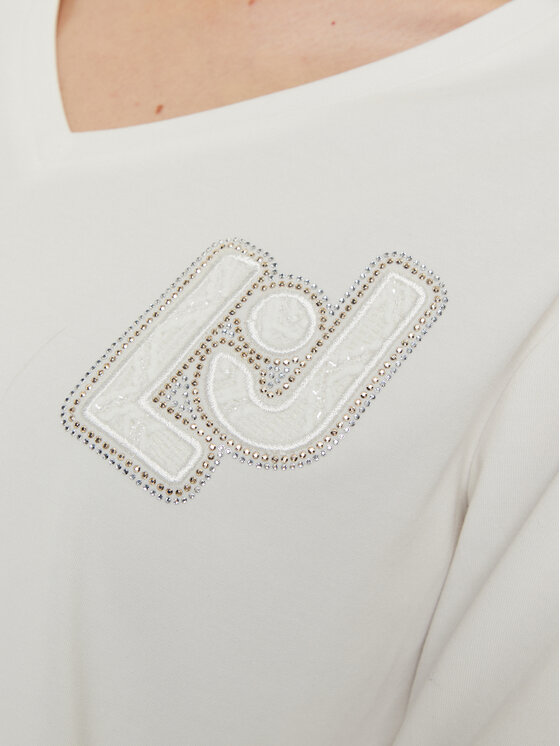 Liu Jo Sport Liu Jo Sport Blusa TF4211 JS088 Bianco Regular Fit