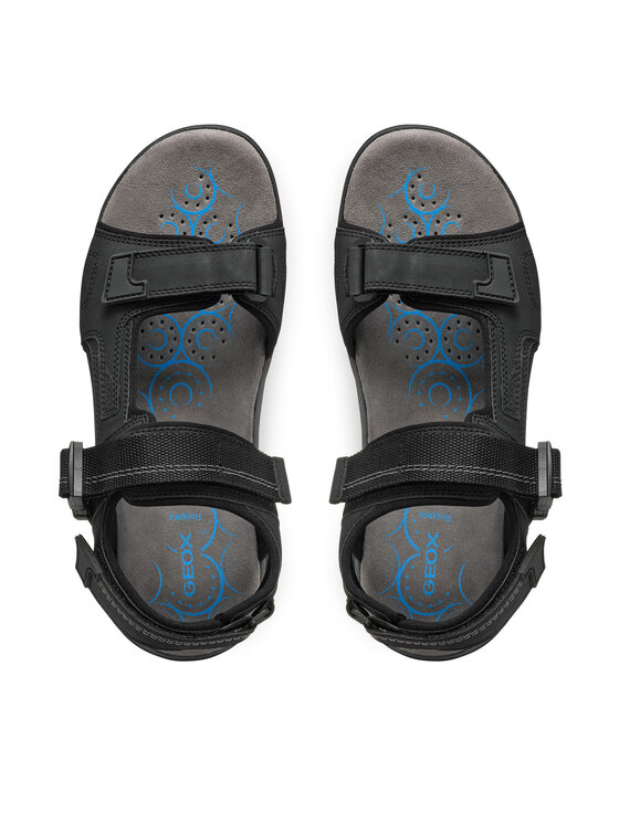 Geox Geox Sandále U Spherica Ec5 U55ELB 000EK C9999 Čierna