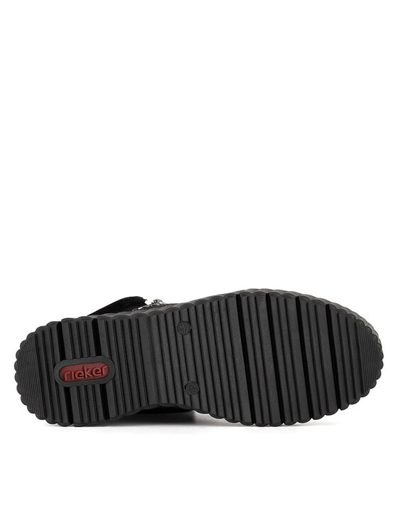Rieker Rieker Trzewiki N2505-00 Czarny