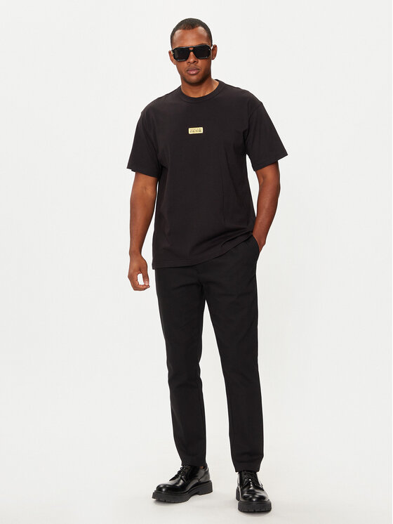 Versace Jeans Couture Versace Jeans Couture T-Shirt 77GAHT08 Schwarz Regular Fit