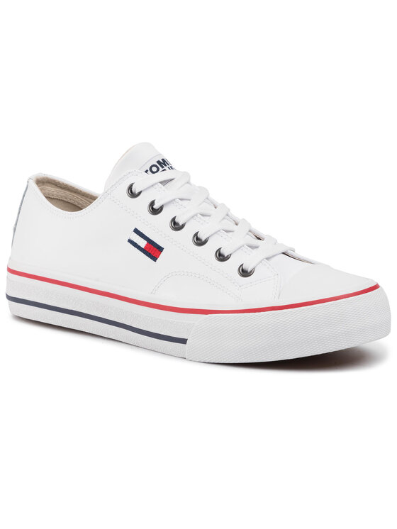 Tommy Jeans Tommy Jeans Кеди Leather City Sneaker EM0EM00394 Білий