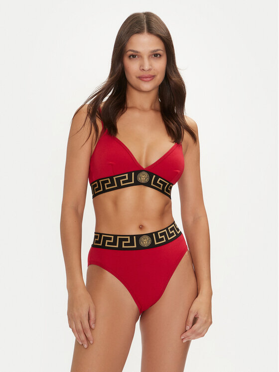 Versace Versace Trikotni nedrček 1000656 1A10011 Rdeča