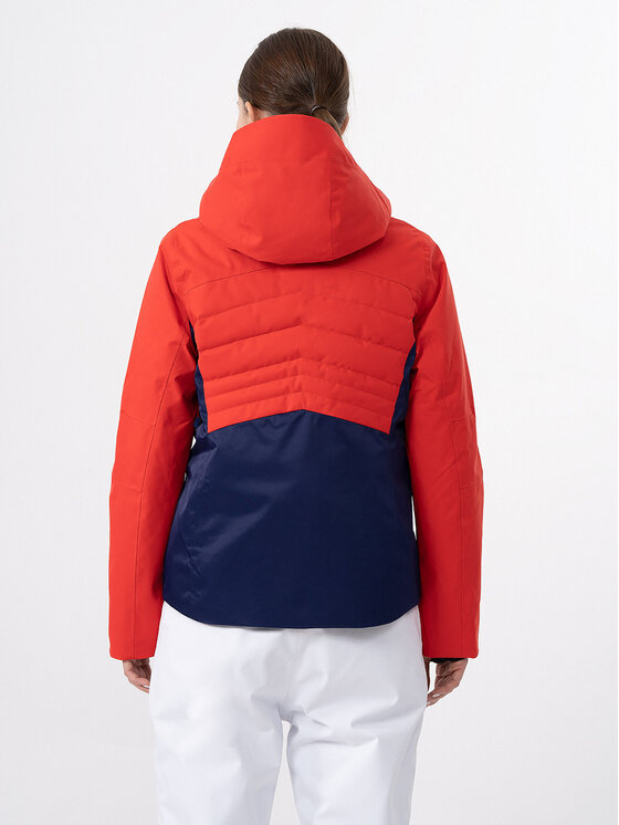 4F 4F Skijaška jakna 4FAW23TTJAF339 Crvena Slim Fit