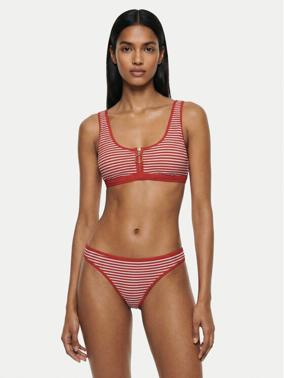 Seafolly Seafolly Bikini apakšdaļa Clubhouse 40316-281 Oranžs