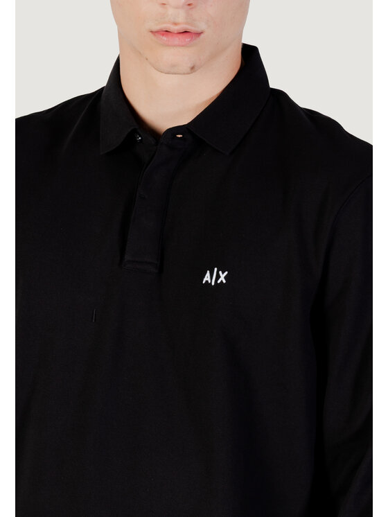 Armani Exchange Armani Exchange Polo XM001288 AF17321 Czarny Casual Fit