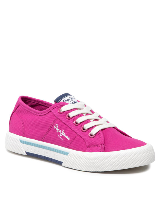 Pepe Jeans Pepe Jeans Tenis superge Brady Girl Basic PGS30543 Roza