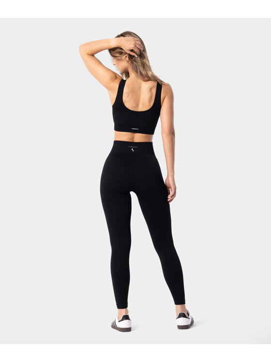 Carpatree Carpatree Legginsy Simply Leggings Czarny Fitted Fit