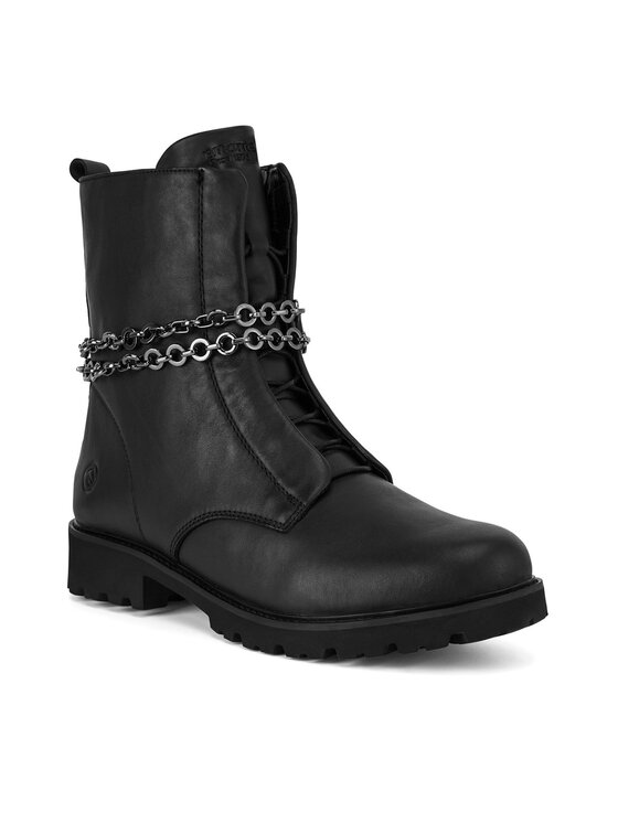 Remonte Remonte Μποτάκια D8665-00 Μαύρο