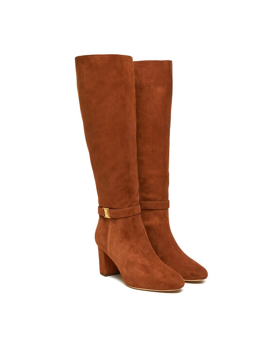 LAUREN RALPH LAUREN LAUREN RALPH LAUREN Kozačky Kellie 802967843002 Hnědá