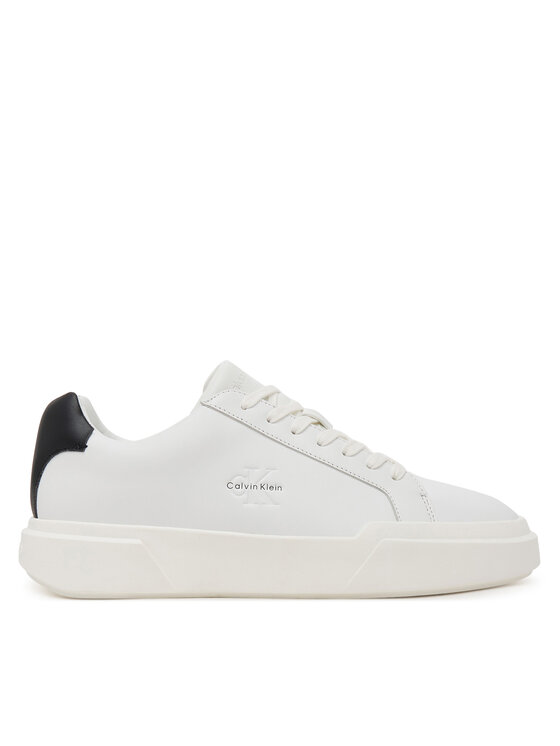 Sneakers Calvin Klein Chunky Cupsole Laceup Lth YM0YM01344 Alb