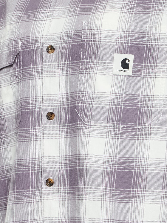 Carhartt WIP Carhartt WIP Cămașă Deaver I030628 Violet Loose Fit
