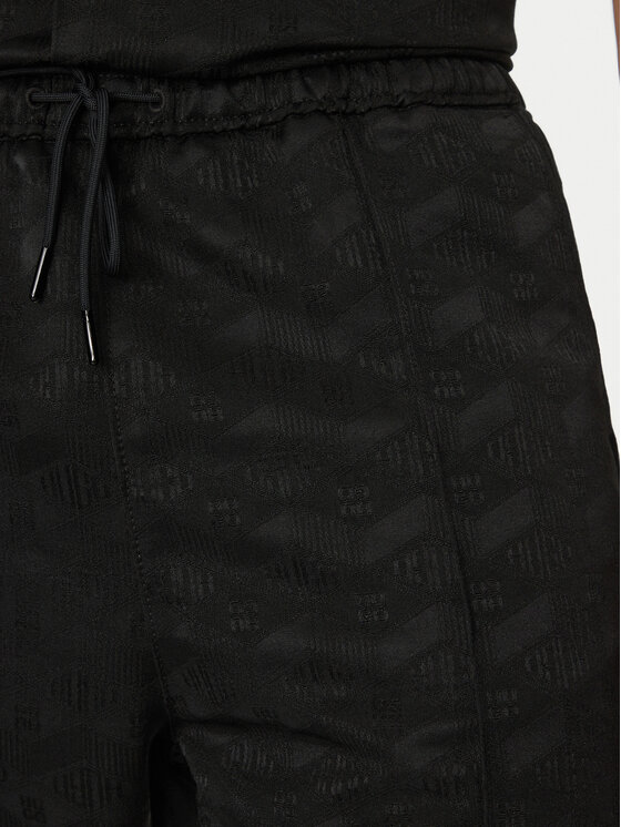 HUGO HUGO Szorty sportowe Ravis252 50534654 Czarny Relaxed Fit