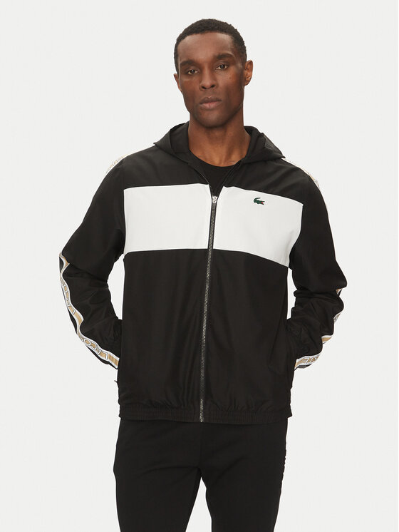 Lacoste Lacoste Μπουφάν μεταβατικό BH8972 Μαύρο Regular Fit