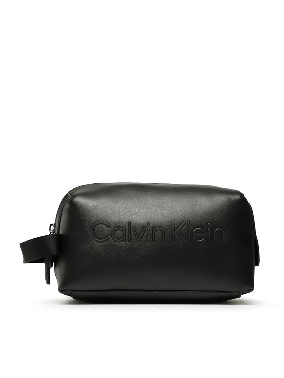 Calvin Klein Несесер Ck Set Washbag K50K509990 Черен