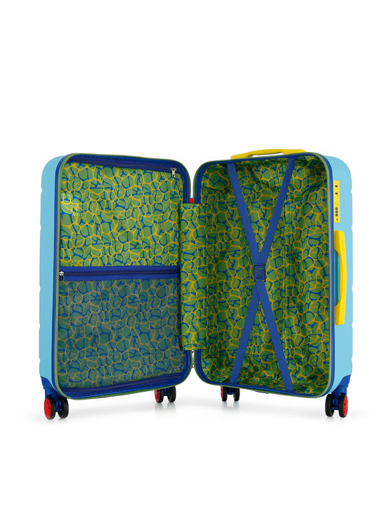 Semi Line Semi Line Valigia per bambini T5933-2 Celeste