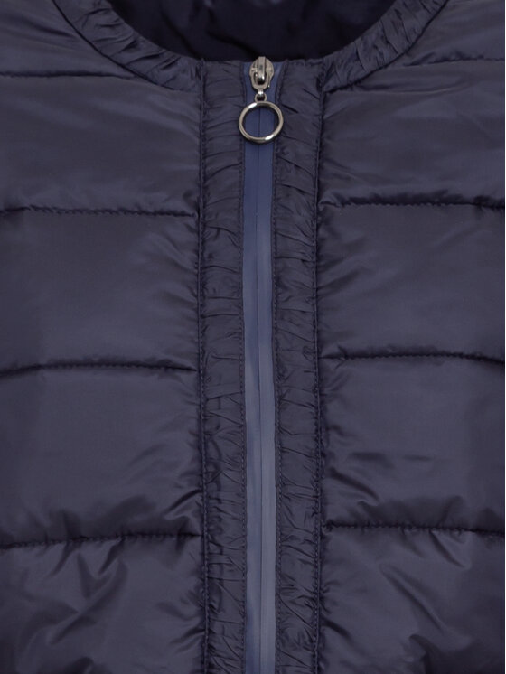 Olsen Olsen Kurtka bomber 15001401 Granatowy Regular Fit