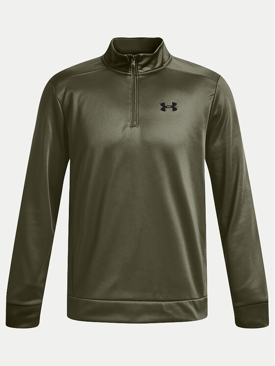 Under Armour Under Armour Majica dugih rukava Armor Fleece 1373358 Zelena Regular Fit