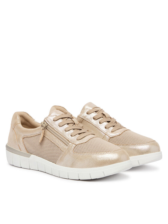 Caprice Caprice Sneakersy 9-23700-42 Złoty
