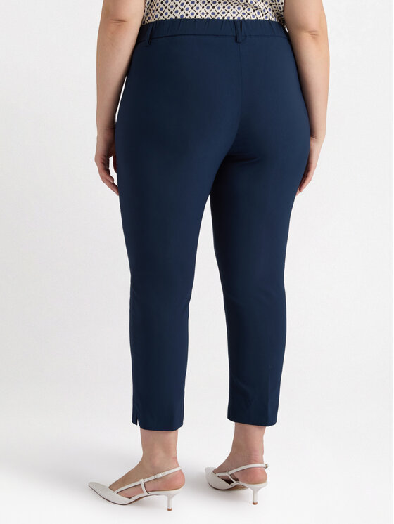 Fiorella Rubino Fiorella Rubino Spodnie materiałowe P144L002122N034 Niebieski Skin Fit