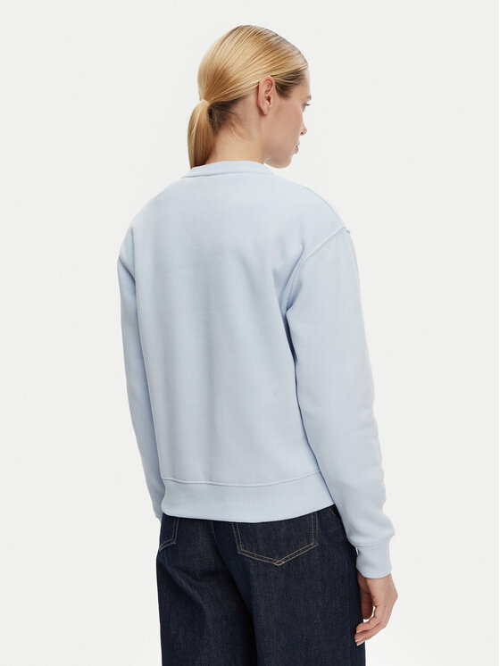 Tommy Hilfiger Tommy Hilfiger Majica dugih rukava WW0WW39791 Svijetloplava Relaxed Fit