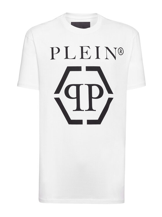 PHILIPP PLEIN PHILIPP PLEIN Tričko 8733 Biela Regular Fit