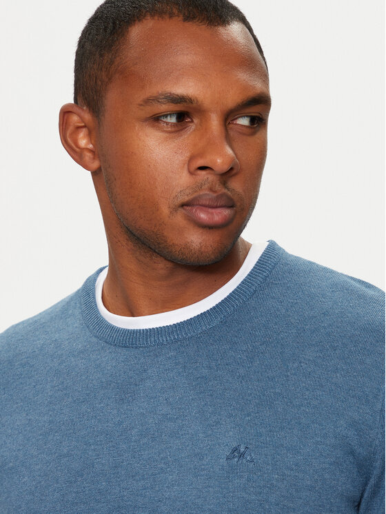 Lindbergh Lindbergh Maglione 30-80043 Blu Slim Fit