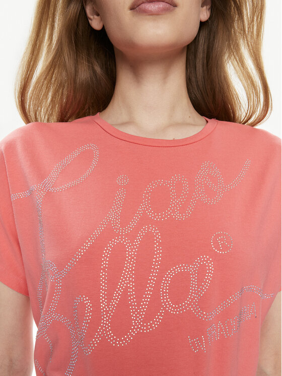 Fracomina Fracomina T-Shirt FP22ST3004J401N5 Rosa Regular Fit