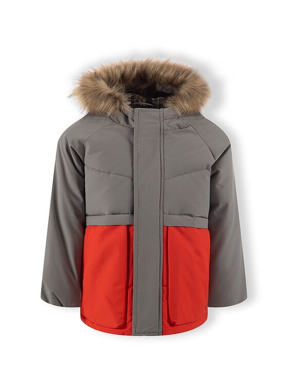 minoti minoti Kurtka zimowa 33COAT201 Szary Parka Fit