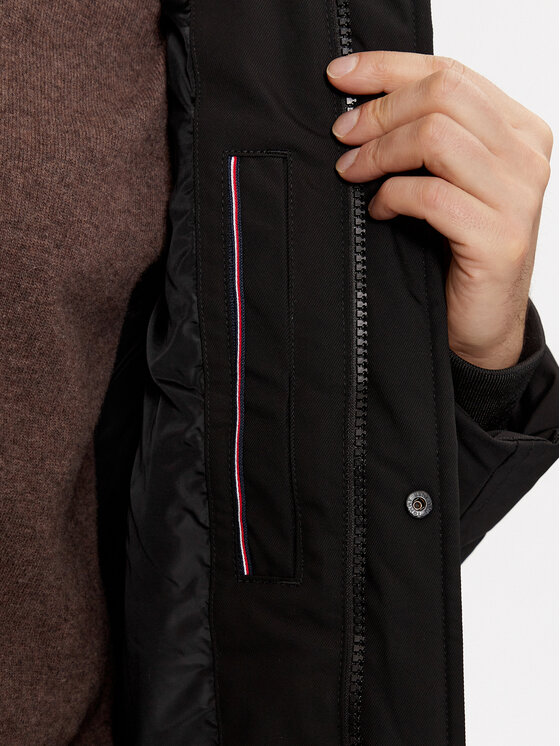 Tommy Hilfiger Tommy Hilfiger Μπουφάν χειμωνιάτικο Rockie MW0MW32790 Μαύρο Regular Fit