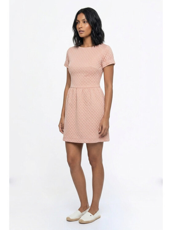 FIGL FIGL Sukienka codzienna M1366 Różowy A-Line Fit