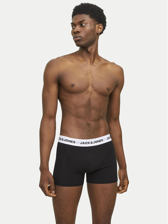 Jack&Jones Jack&Jones Komplet 3 par bokserek Paris 12259575 Czarny