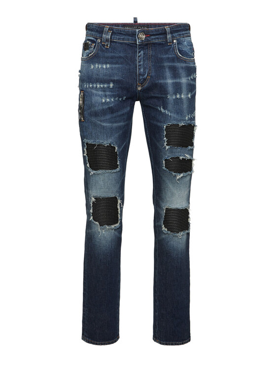PHILIPP PLEIN PHILIPP PLEIN Jeansy 26873 Niebieski Skinny Fit