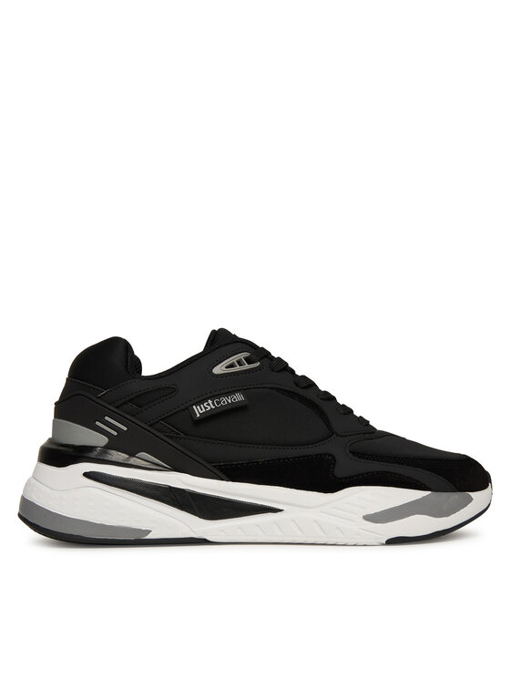 Just Cavalli Just Cavalli Sneakers 79QA3SD2 ZSD38 Schwarz