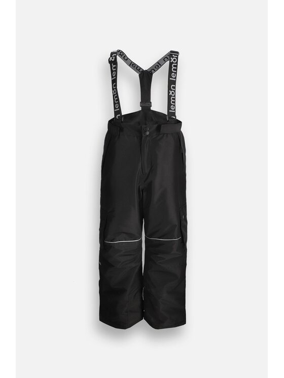 Lemon Explore Lemon Explore Spodnie narciarskie XLX119201OSU-021 Czarny Regular Fit