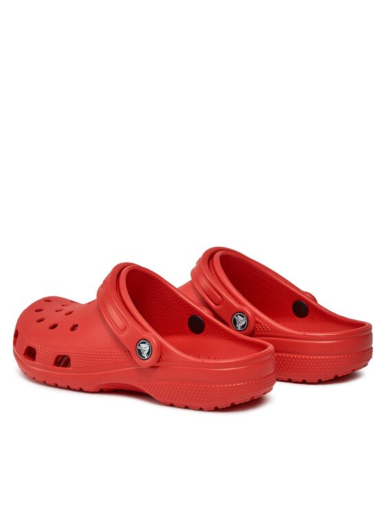 Crocs Crocs Klapki Crocs Classic 10001 Czerwony