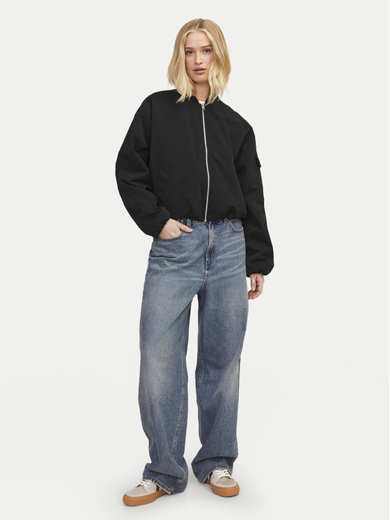 JJXX JJXX Bomber dzseki Leila 12253330 Fekete Regular Fit