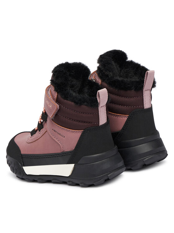 Geox Geox Škornji za sneg J Trekkyup B Ab J46M7A 0MEMS C8007 M Roza