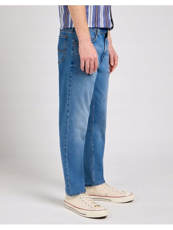 Lee Lee Jeansy Rider Niebieski Slim Fit