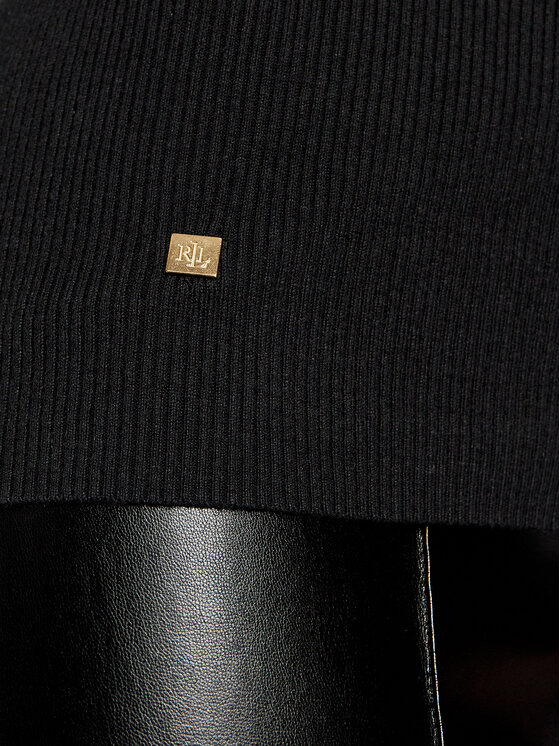 LAUREN RALPH LAUREN Lauren Ralph Lauren Dolcevita L/s Turtle Neck 200643398011 Nero Slim Fit
