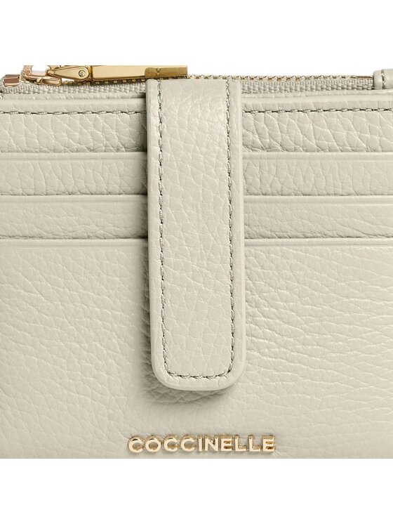 Coccinelle Coccinelle Portafoglio Metallic 1001 Beige chiaro